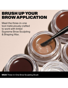 Brocha Esculpidora de Cejas Morphe M625 3 en 1 - Angulada, Peine y Paddle 2