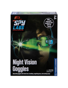 Gafas de Visión Nocturna Thames & Kosmos con Linterna LED Verde