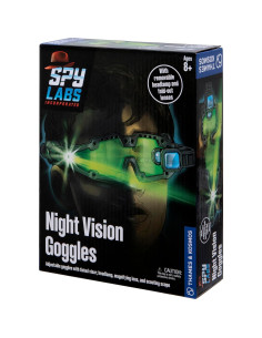 Gafas de Visión Nocturna Thames & Kosmos con Linterna LED Verde 2