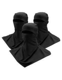 Balaclava Solar SATINIOR 3 Piezas Unisex Protección Facial