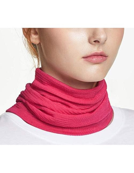 Calentador de Cuello TSLA Unisex Rosa para Invierno