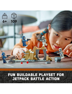 LEGO Star Wars Paquete de Batalla Mandalore 75373 con 4 Minifiguras 2