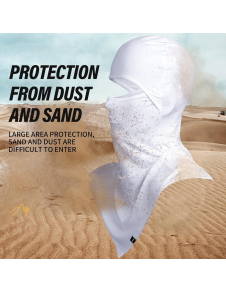 Balaclava de Protección Solar SAITAG para Motocicleta - 3 Unidades Balaclava de Protección Solar SAITAG para Motocicleta - 3 Unidades
