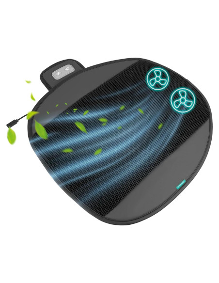 Cojín de Asiento Refrigerante Snailax con 2 Ventiladores