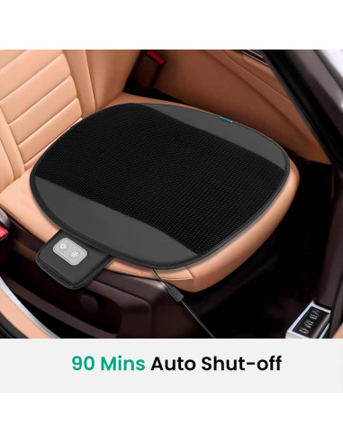 Cojín de Asiento Refrigerante Snailax con 2 Ventiladores