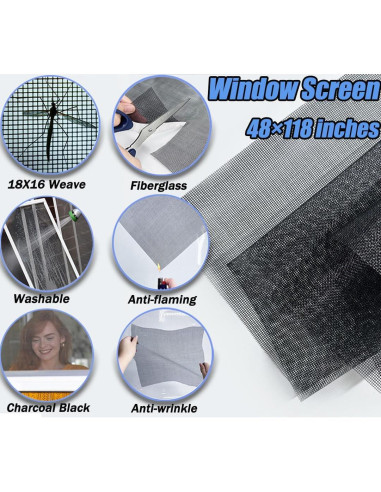 Kit de Reparación de Pantalla 6 en 1 King&Charles Negro