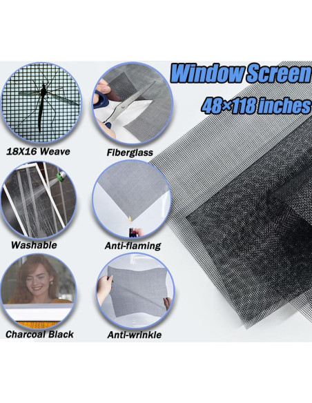 Kit de Reparación de Pantalla 6 en 1 King&Charles Negro