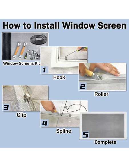 Kit de Reparación de Pantalla 6 en 1 King&Charles Negro