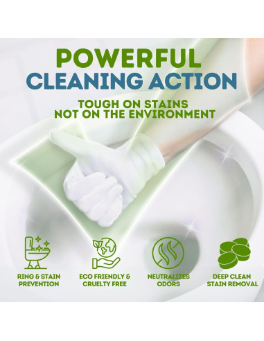 Combo Hojas y Tabletas Limpiadoras Bubbleburps 64 Unidades