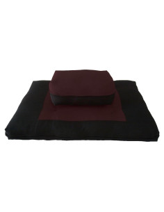 Conjunto Cojines Zabuton y Zafu D&D Futon para Yoga y Meditación