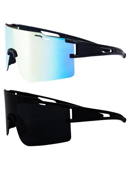 Gafas de sol deportivas polarizadas TR90 para ciclismo y béisbol