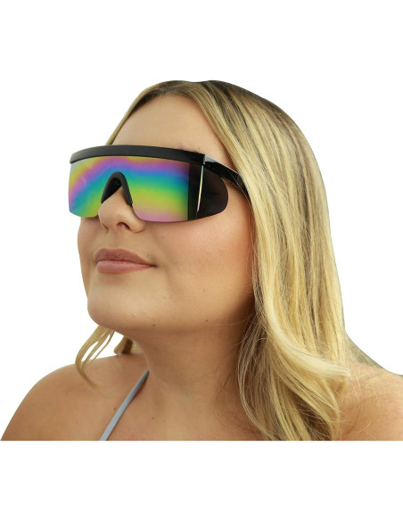 Gafas de Sol Retro ShadyVEU SVP30376 UV400 Espejadas Gafas de Sol Retro ShadyVEU SVP30376 UV400 Espejadas