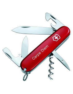Cuchillo Suizo Spartan Personalizado Rojo Victorinox 12 Funciones