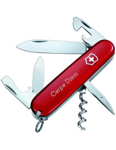 Cuchillo Suizo Spartan Personalizado Rojo Victorinox 12 Funciones 2