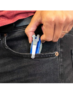 Clip de bolsillo SwissQlip Clip & Carry para cuchillo Victorinox 91mm 2