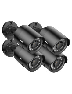 Cámara de Seguridad ANNKE 4 Pack 1080P IP66 Visión Nocturna