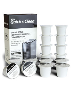 Pods de Limpieza Quick & Clean 16 Unidades para Espresso Nespresso