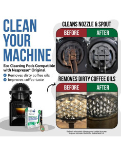 Cápsulas de limpieza Caffenu EcoCleaningCaps para Nespresso 2