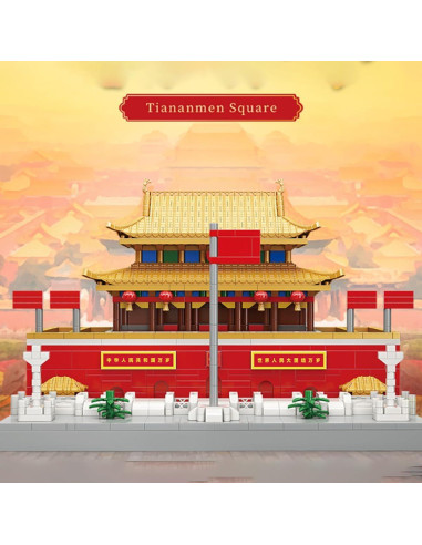 Bloques de Construcción JOMIOD Tiananmen 4788 Piezas Educativos