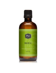 Aceite Aromatizado de Albahaca P&J Trading 100ml - Fragancia para Velas y Jabones