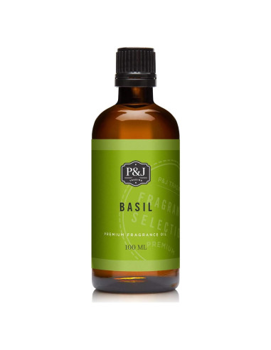 Aceite Aromatizado de Albahaca P&J Trading 100ml - Fragancia para Velas y Jabones