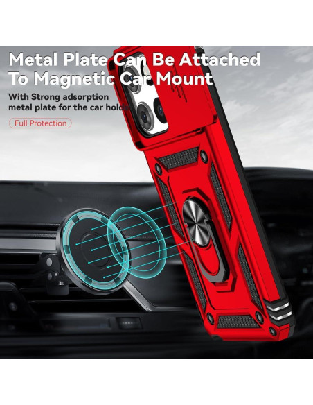 Funda Androgate para Moto G Stylus 5G 2025 con Protector HD