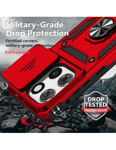 Funda Androgate para Moto G Stylus 5G 2025 con Protector HD