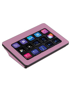 Piel Protectora Rosa Sólido MightySkins para Elgato Stream Deck MK.2