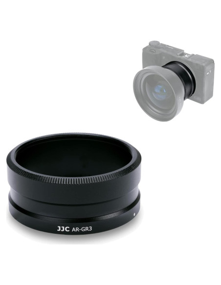 Adaptador de Filtro JJC AR-GR3 para Cámara Ricoh GR III 49mm