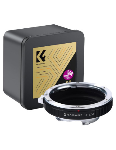 Adaptador de Montura K&F Concept Canon EOS a Leica M