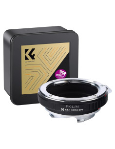 Adaptador K&F Concept Pentax PK a Lente L/M - Enfoque Infinito