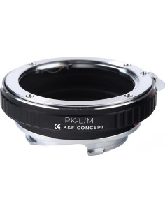 Adaptador K&F Concept Pentax PK a Lente L/M - Enfoque Infinito 2