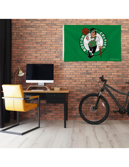 Bandera Boston Celtics Rico Industries 91x152 cm con Ojales