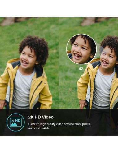 Cámara de Seguridad Kasa Smart 2K QHD Exterior IP65 KC420WS