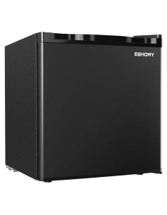 Mini Nevera EUHOMY 1.7 Pies Cúbicos Compacta Negra
