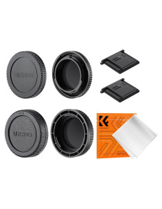 Kit de Tapa de Cuerpo y Lente K&F Concept M4/3 para Olympus y Panasonic