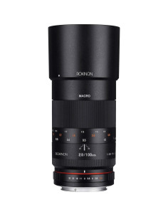 Lente Macro Rokinon 100mm f/2.8 para Nikon con Accesorios 2