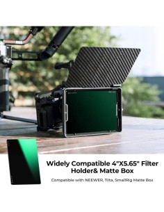 Kit de Filtros ND K&F Concept 10.16x14.35 cm para Matte Box 2