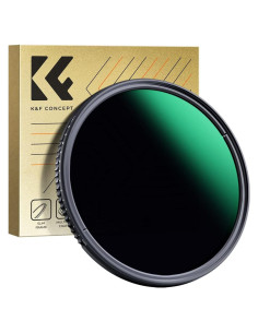 Filtro ND Variable K&F Concept 67mm ND2-400 Ultra Delgado