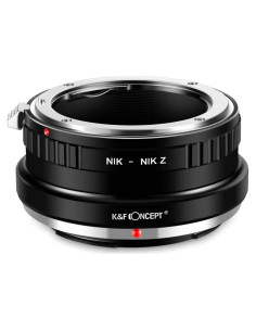 Adaptador de Montura K&F Concept FTZ para Lentes Nikon F a Z6 Z7