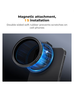 Filtro ND2-32 Magnético K&F Concept 67mm para Teléfono 2