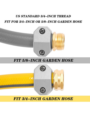 Acoplamiento de Manguera Sanpaint Hembra y Macho 5/8 y 3/4 cm