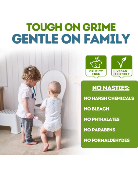 Combo Hojas y Tabletas Limpiadoras Bubbleburps 64 Unidades