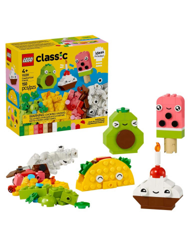 LEGO Clásico Amigos de Comida 11039 - Juguete Creativo 150 Piezas