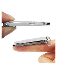 Cortauñas Portátil XGIZMOO Mini Plegable Acero Inoxidable