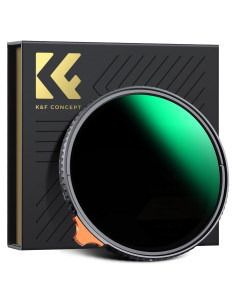 Filtro ND Variable K&F Concept 37mm ND2-400 Vidrio AGC