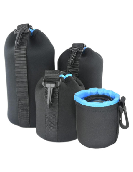 Bolsa de Neopreno Foto&Tech para Lentes 4 Piezas 5mm