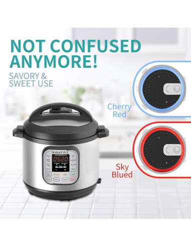 Anillo de Sellado de Silicona ZoneFly para Olla a Presión 3 Qt