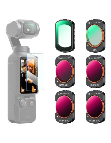 Kit de Filtros Magnéticos K&F Concept para DJI Osmo Pocket 3