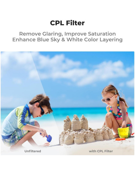 Kit de Filtros Magnéticos K&F Concept para DJI Osmo Pocket 3